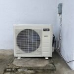 ACiQ heat pump outdoor unit installed by Americool Comfort in the Bay Area